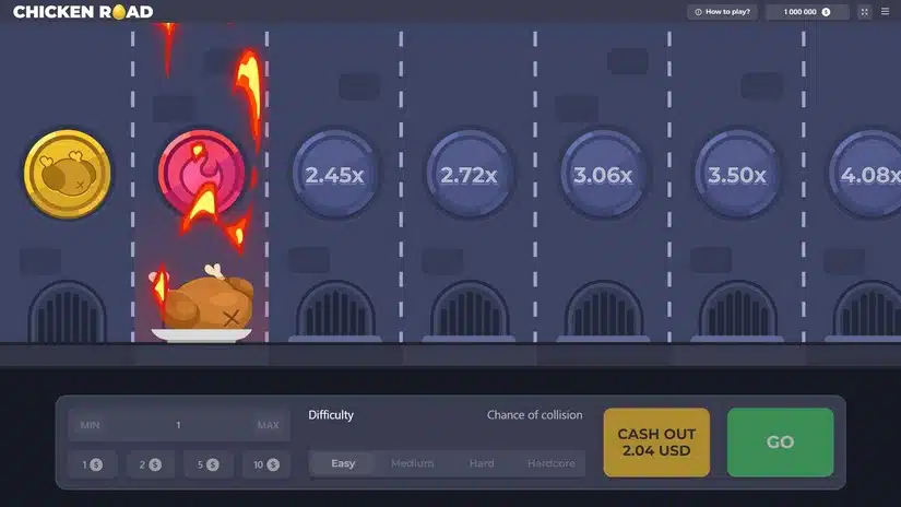 M&eacute;canique et Param&egrave;tres de Chicken Road
